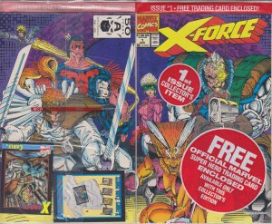 X-Force #1H VF ; Marvel | Cable Card - White Cap