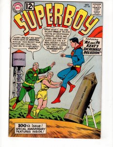 Superboy #100 (1962)  1st PHANTOM ZONE 1st Dr Xandu - ULTRA-BOY Appearance