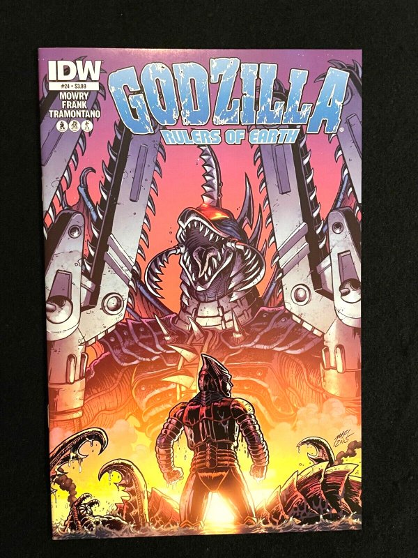 Godzilla: Rulers of the Earth #24 2015 - Matt Frank Cover - HIGH GRADE