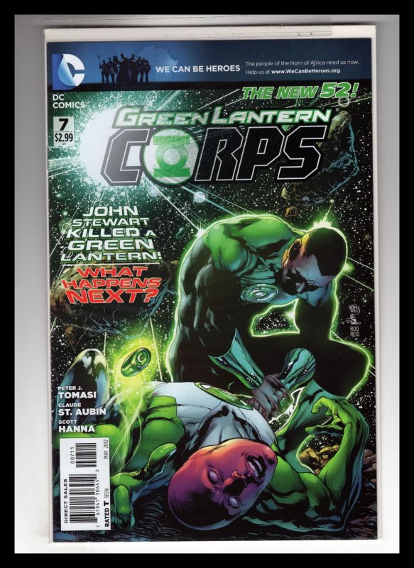 Green Lantern Corps #7 (2012)   / MC#86