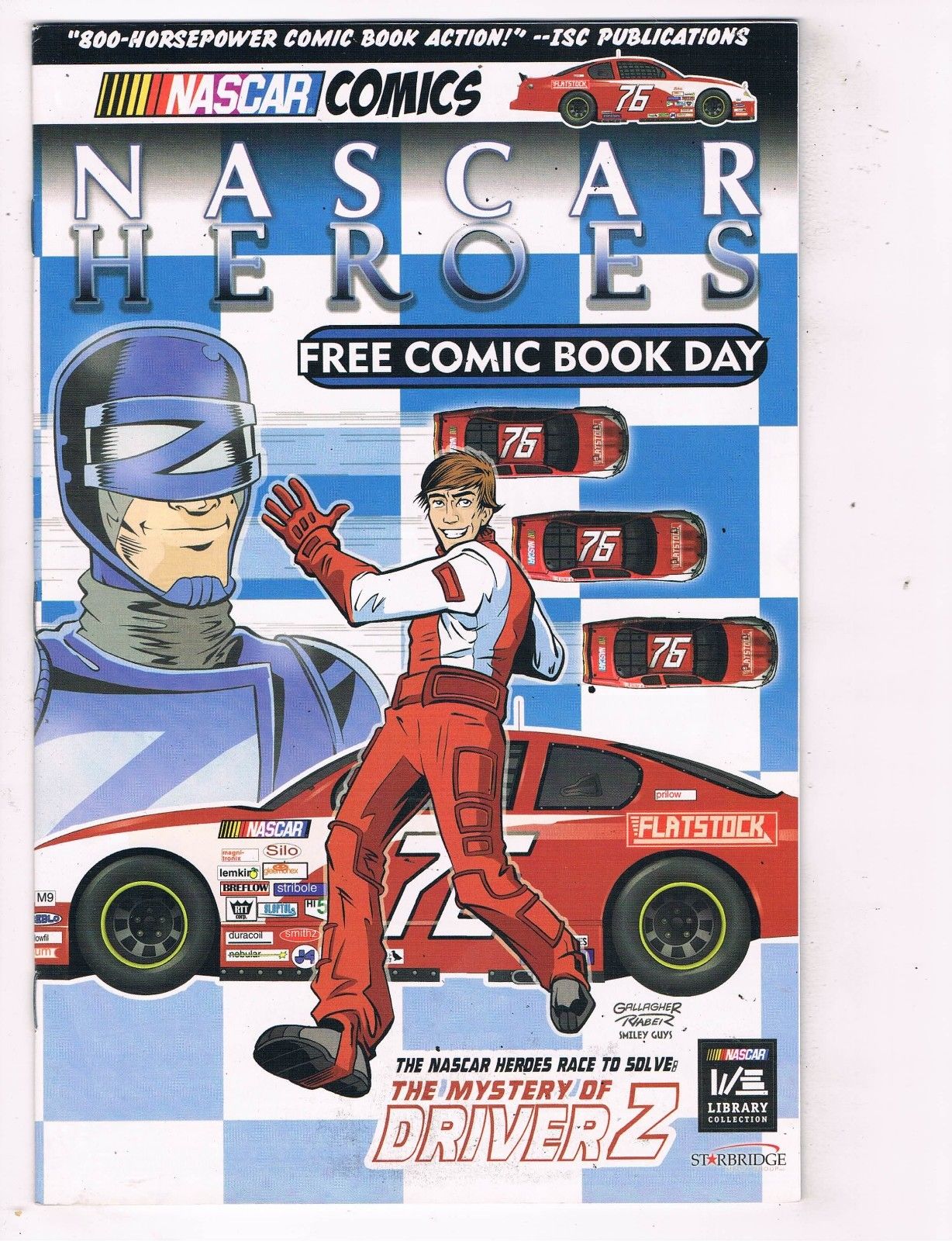 Nascar Heroes #1 VF Nascar Comics Free Comic Book Day Comic Book 2008 DE48 Comic Books