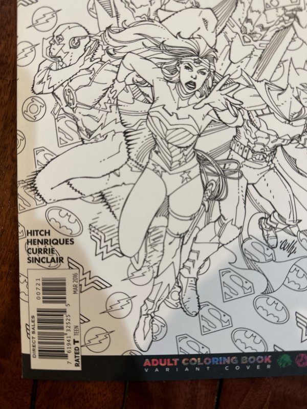 Justice League of America #7 Variant Cover (2016)