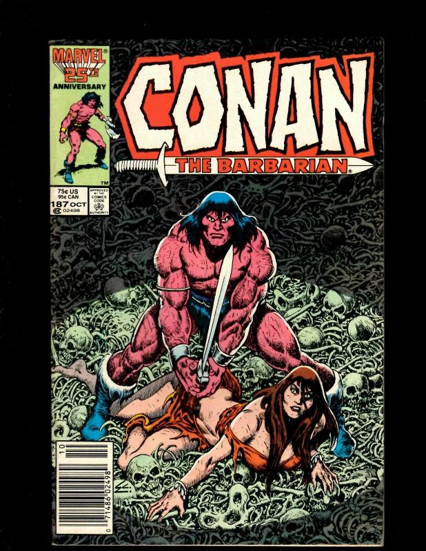 12 Conan Marvel Comics #147 159 168 174 187 202 207 212 213 215 216 217 J369