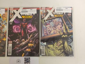3 X-Men Gold Marvel Comic Books #13 14 15 66 TJ42