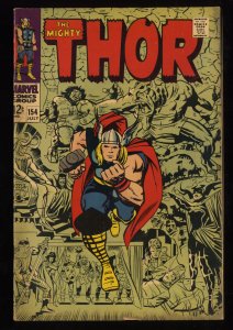 Thor #154 VG+ 4.5 1st Mangog!
