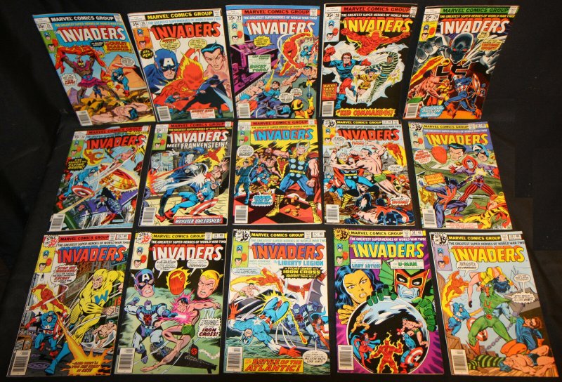 Invaders LOT of 32 Issues - 1970's (Grade 5.0 - 9.2) WH