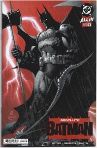 (2025) ABSOLUTE BATMAN #1 5th Print JIM LEE Cover! Rare!
