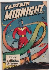 Captain Midnight #59 strict VG+  4.5    Giant Golden Collection Found 