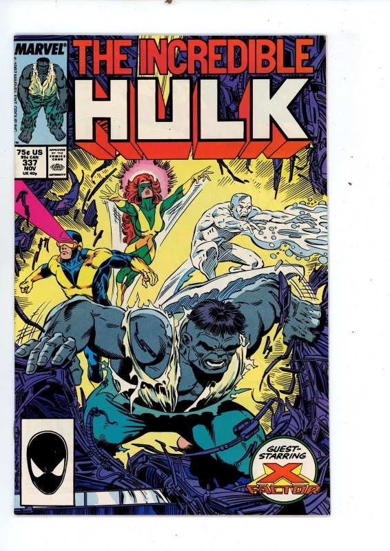 The Incredible Hulk #337 (1987) Hulk Marvel Comics