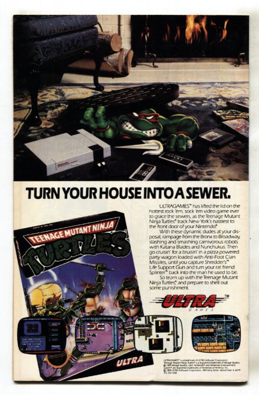 TEENAGE MUTANT NINJA TURTLES ADVENTURES #3--1989--COMIC BOOK--Archie