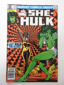 The Savage She-Hulk #15 (1981) VG+ Condition