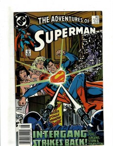 12 Adventures of Superman DC Comics 442 443 445 446 447 448 455 456 457 + HG3