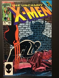 The Uncanny X-Men #196 (1985) VF- 7.5 Kitty Pryde uses racial slur