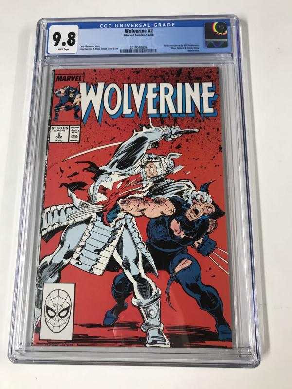 Wolverine (1988) #2 CGC 9.8