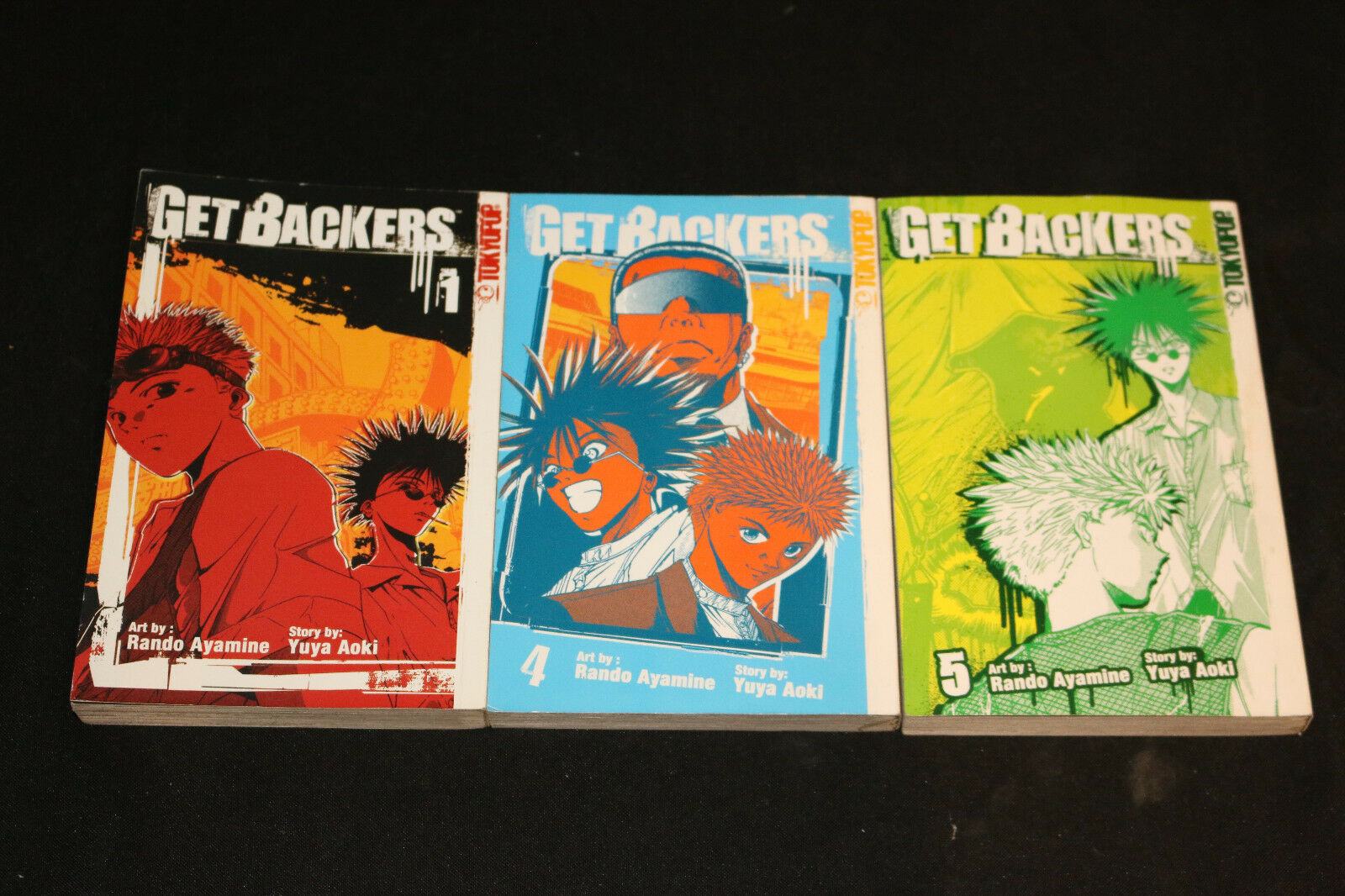 Getbackers by Rando Ayamine (Illustrator), Paperback