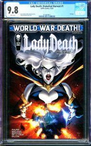 Lady Death Diabolical Harvest #1 Diego Bernard Cover Coffin Comics CGC 9.8