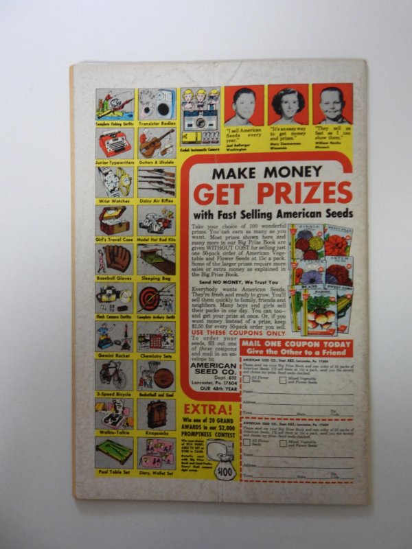 Superman #185 (1966) VG condition subscription crease