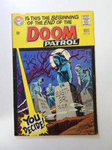 Doom Patrol #121 (1968) VG/FN condition indentions back cover