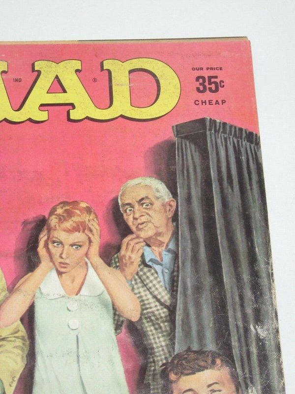 Mad Magazine #124 Norman Mingo Cover January 1969 EC Publications GD