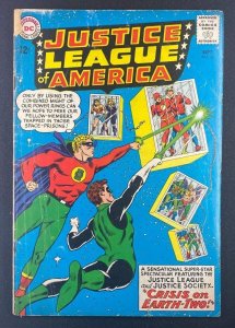 Justice League of America (1960) #22 GD (2.0) JSA X-Over Crisis on Earth-Two