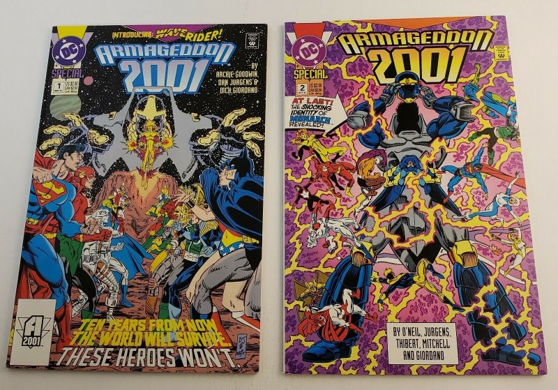 Armageddon 2001 DC Special  #1-2 Complete Set  Grade VF+ 1991 DC Comics