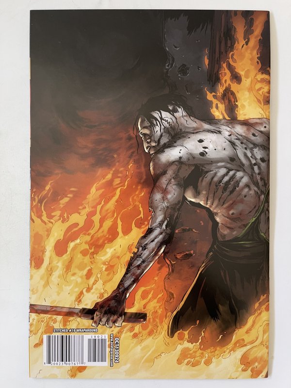 Stitched #18 - Wrap Around Cover  - NM+ (2013)