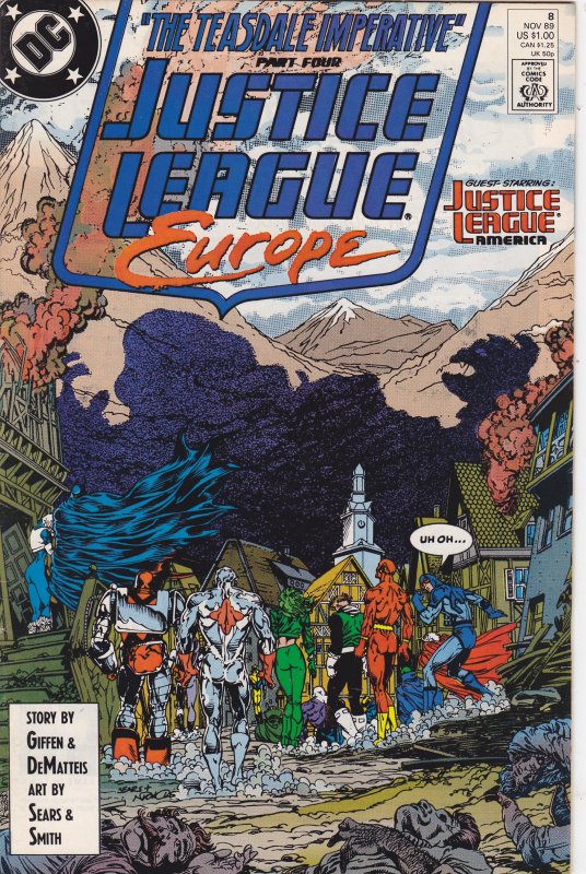 Justice League Europe #8