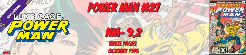 Power Man 27 NM- 9.2 Marvel 1975