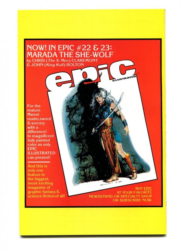 Alien Legion #1 - Frank Cirocco Cover + Interior Art (8.5/9.0) 1984