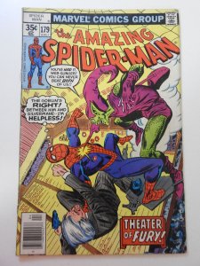The Amazing Spider-Man #179 (1978) VG Condition moisture stain