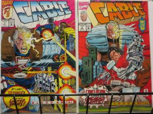 CABLE BLOOD & METAL (1992) 1-2  X-Men / Mutant Spinoff!