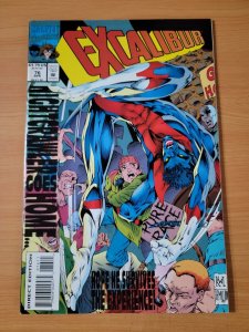 Excalibur #76 Direct Market Edition ~ NEAR MINT NM ~ 1994 DC Comics 