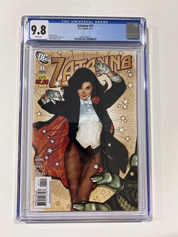 Zatanna 11 CGC 9.8 2011 D.C. Comics