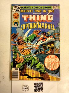 Marvel Two-In-One #45 FN-VF Comic Book Thing 1 PB4
