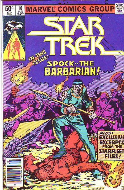 Star Trek #10 (Jan-85) NM- High-Grade Captain Kirk, Mr Spock, Bones, Scotty Wow!