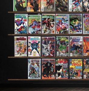 Huge Lot 140+ Comics with The New Warriors, X-Force & More!