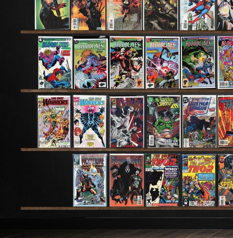 Huge Lot 140+ Comics with The New Warriors, X-Force & More!