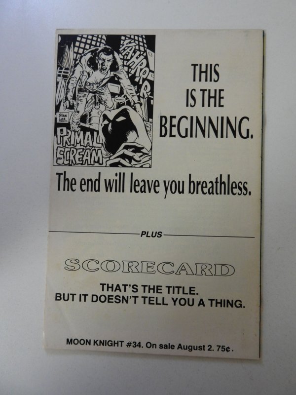 Moon Knight #33 (1983) VF condition