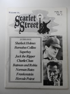 Scarlet Street #1 Pop Culture Fanzine HTF!! Sharp Fine/VF Condition!