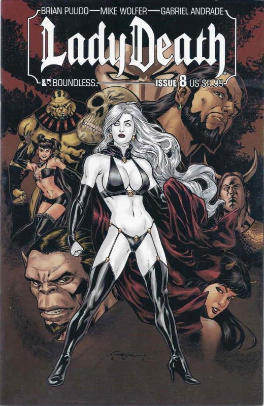 Lady Death (Boundless) #8 FN; Boundless | save on shipping - details inside