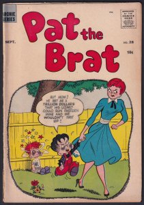 Pat the Brat 28 (1958) GD/VG Silver Age Archie comic