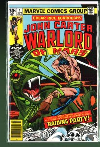 John Carter Warlord of Mars #4 (1977)
