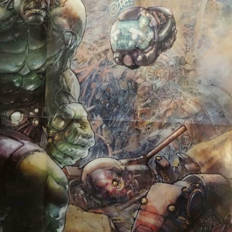 INDESTRUCTIBLE HULK Promo Poster, 24 x 36, 2012, MARVEL, Unused 137