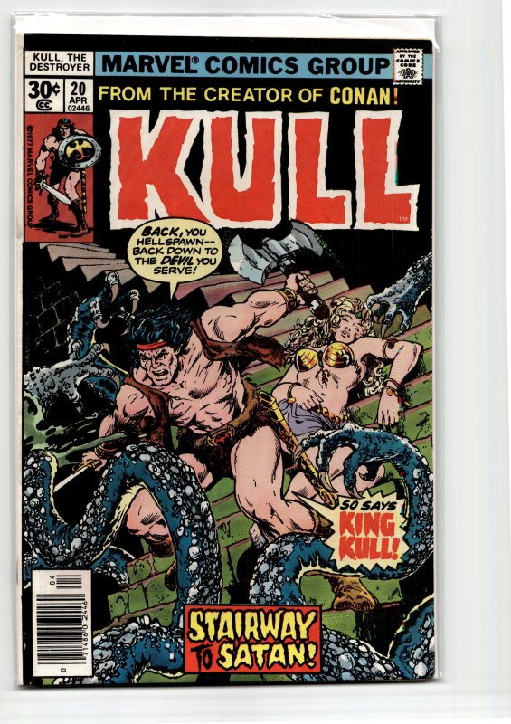 Kull the Destroyer #20 (1977) Kull