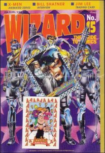 Wizard: The Comics Magazine #15 (with card) VF/NM ; Wizard | Wetworks Whilce Por