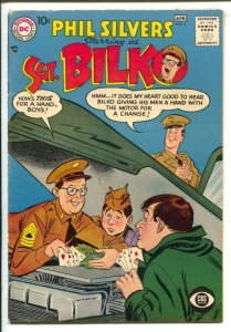 Sgt. Bilko #6 1958-DC-Card game cover-From the Phil Silvers TV Series-VG/FN