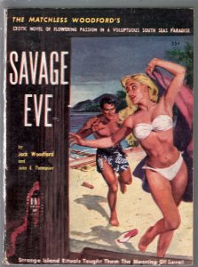 Uni Book #60 1953-Savage Eye-Jack Woodford-Good Girl art-violent-VG