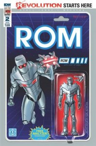 ROM (2016 IDW) #2 VARIANT SUBSCRIPTION VAR C ACTION FIGURE VAR