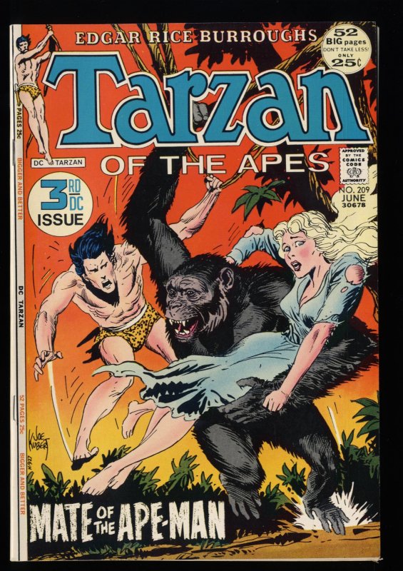 Tarzan of the Apes #209 NM 9.4