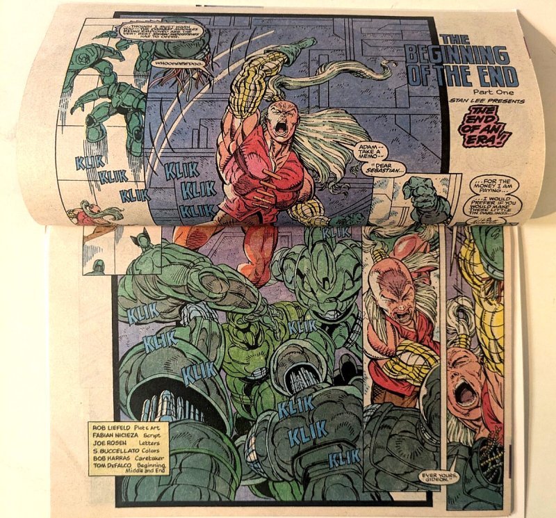 The New Mutants v1 (1988) 98nm 9.6 1st Deadpool!